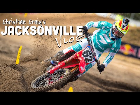 JACKSONVILLE PRO MOTOCROSS VLOG - Christian Craig Races at WW Ranch