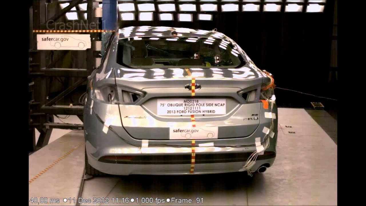 Ford fusion crashtest #9