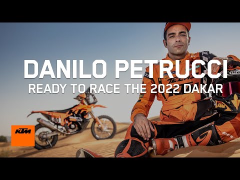 Danilo Petrucci is READY TO RACE the 2022 Dakar Rally - KTM