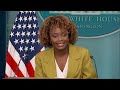 LIVE: Karine Jean-Pierre holds White House briefing | 1/3/2024  - 00:00 min - News - Video