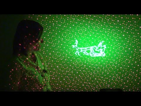 Проектор Laser ENIOP-02 Дед Мороз мультирежим 2 цвета