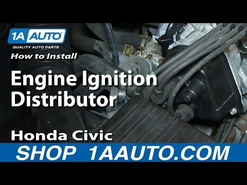 HONDA Civic 6 - 1.6 L - Engine Ignition Distributor Replacement