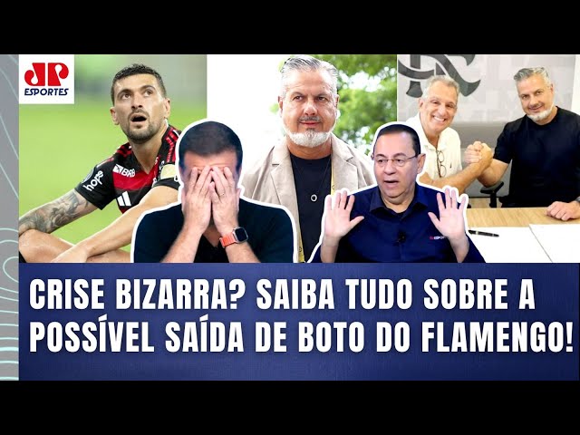 "ISSO EU APUREI! Ele TÁ INSATISFEITO e FALOU NOS BASTIDORES que..." TUDO sobre Caso Boto no Flamengo