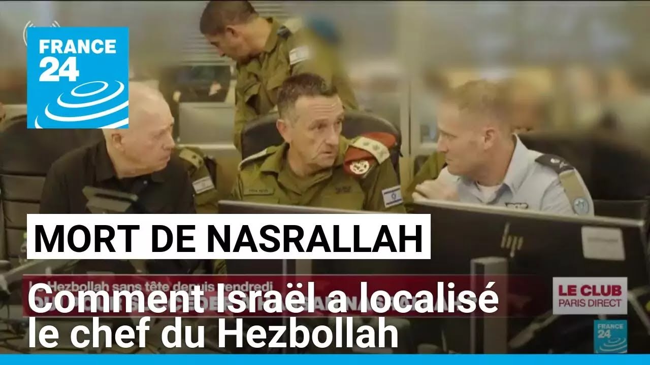 Mort d'Hassan Nasrallah : comment Israël a localisé le chef du Hezbollah • FRANCE 24