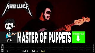 Metallica - Master Of Puppets (Bass Cover by Cesar Dotti)