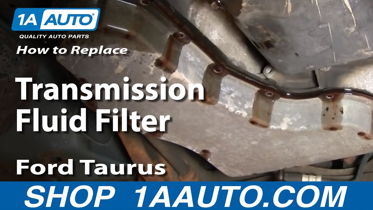 How to change transmission filter ford explorer #10