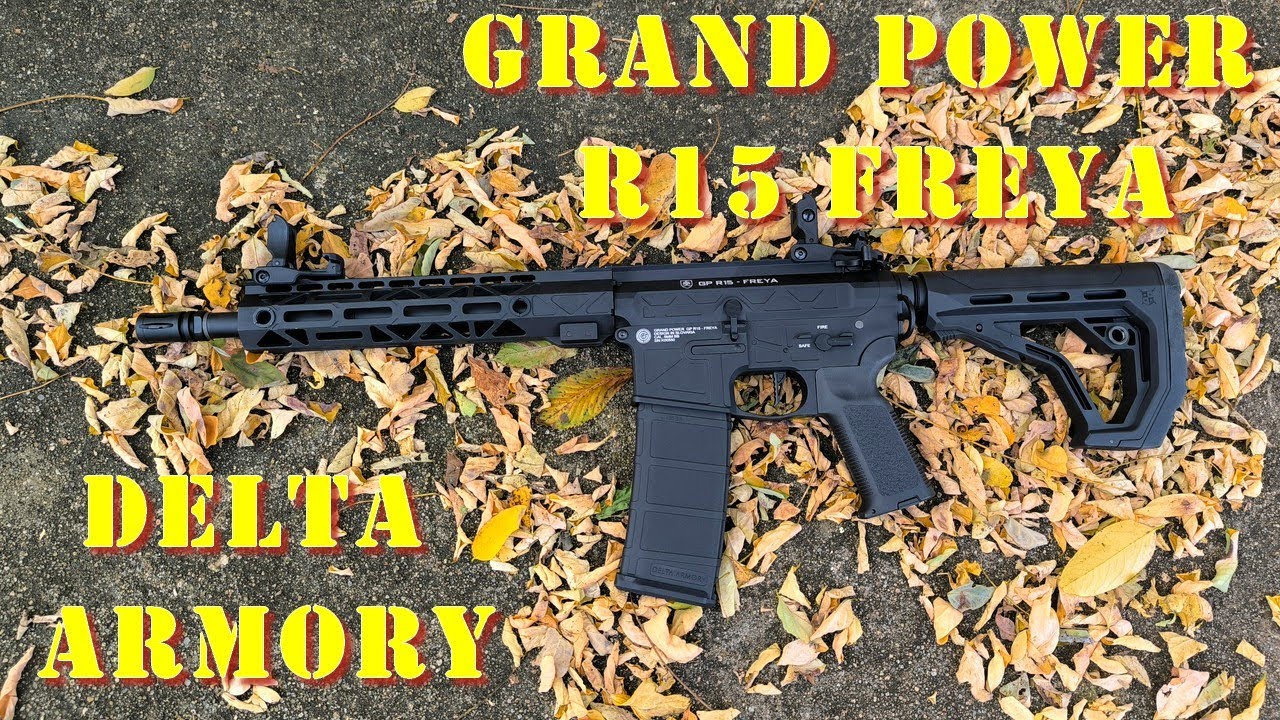 Airsoft - Delta Armory - Grand Power GR15 Freya [French]