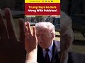 Trump Says “I Get Along With Pakistan” When Asked About Afghanistan Conflict #trump #warnews