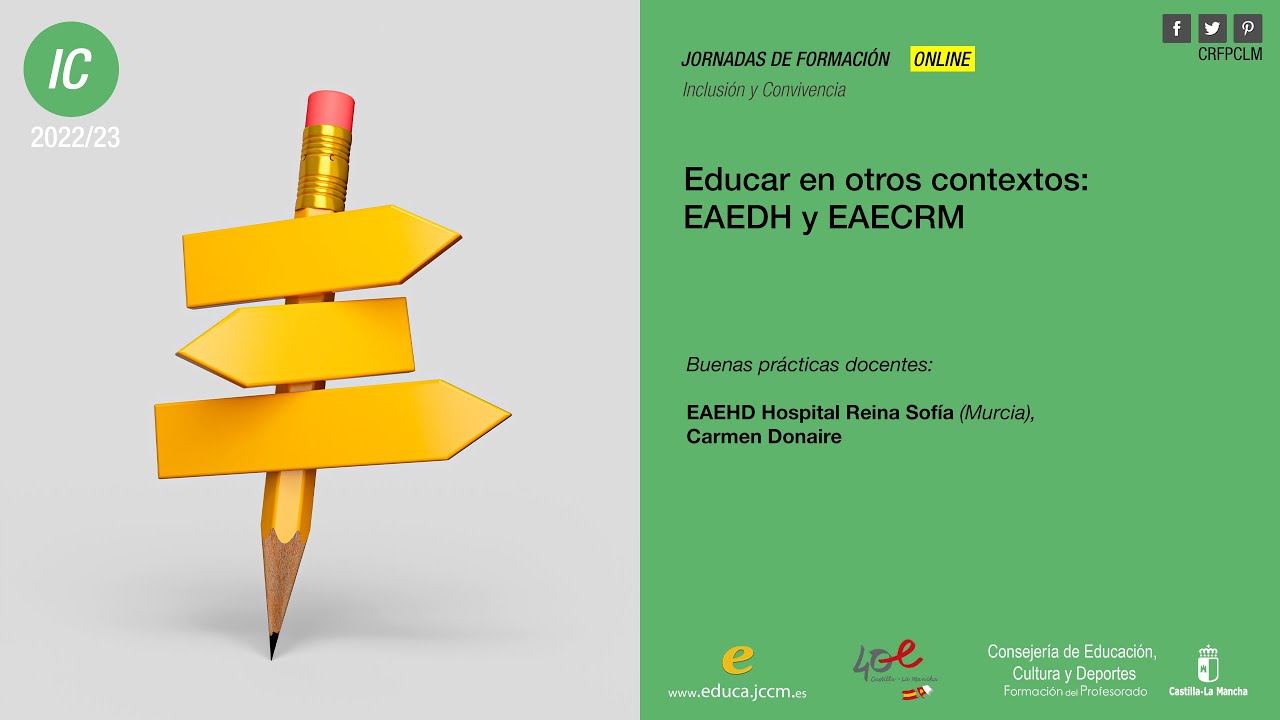 #Jornadas_CRFPCLM: EAEDH y EAECRM - EAEHD Hospital Reina Sofía, Murcia - Carmen Donaire