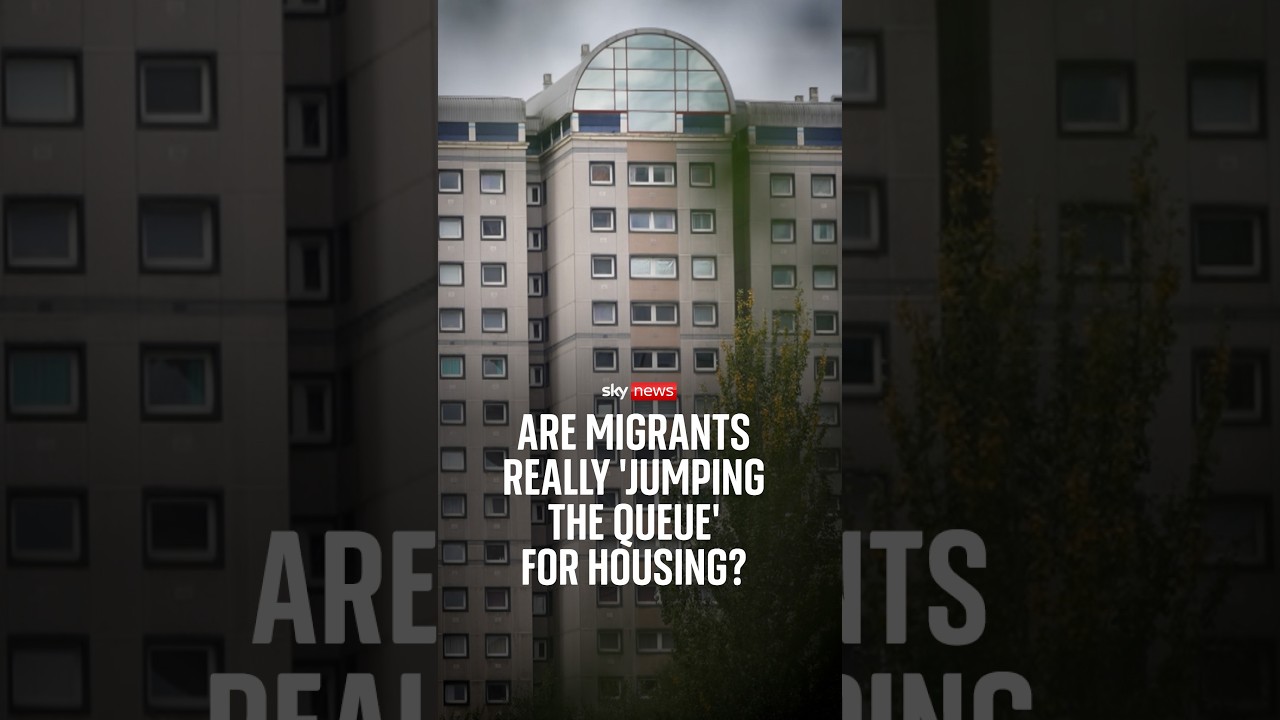 Are migrants really 'jumping the queue' for housing?