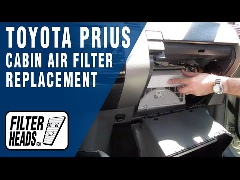 TOYOTA Prius I - Cabin Air Filter Replacement