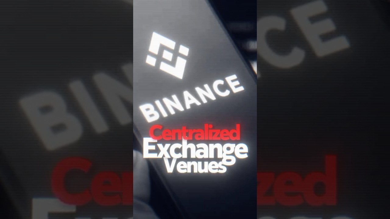 "You should not be using these centralized exchange venues." cryptoexchange crypto cryptocurrency