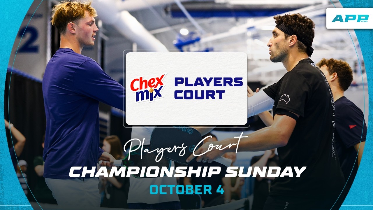 Chex Mix Players Court | 2026 APP Columbus Open | October 4