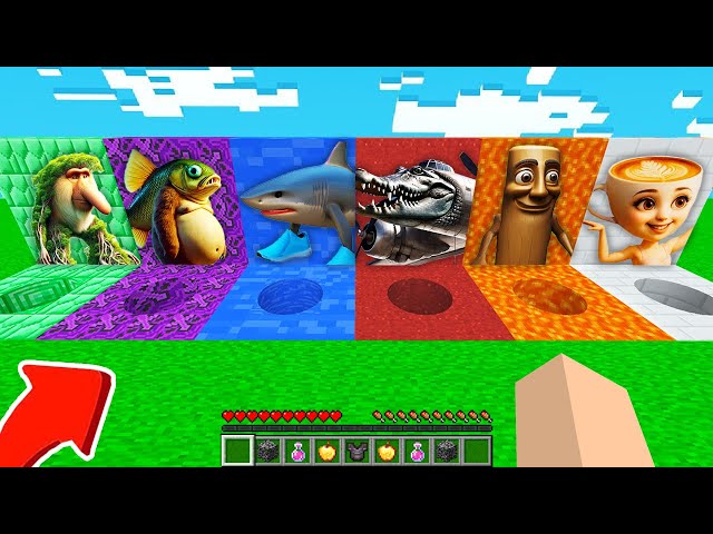 HANGİ BRAİNROT ÇUKURUNU SEÇMELİYİM? 😱 Minecraft