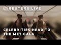 LIVE: Celebrities leave the Carlyle Hotel to attend Met Gala