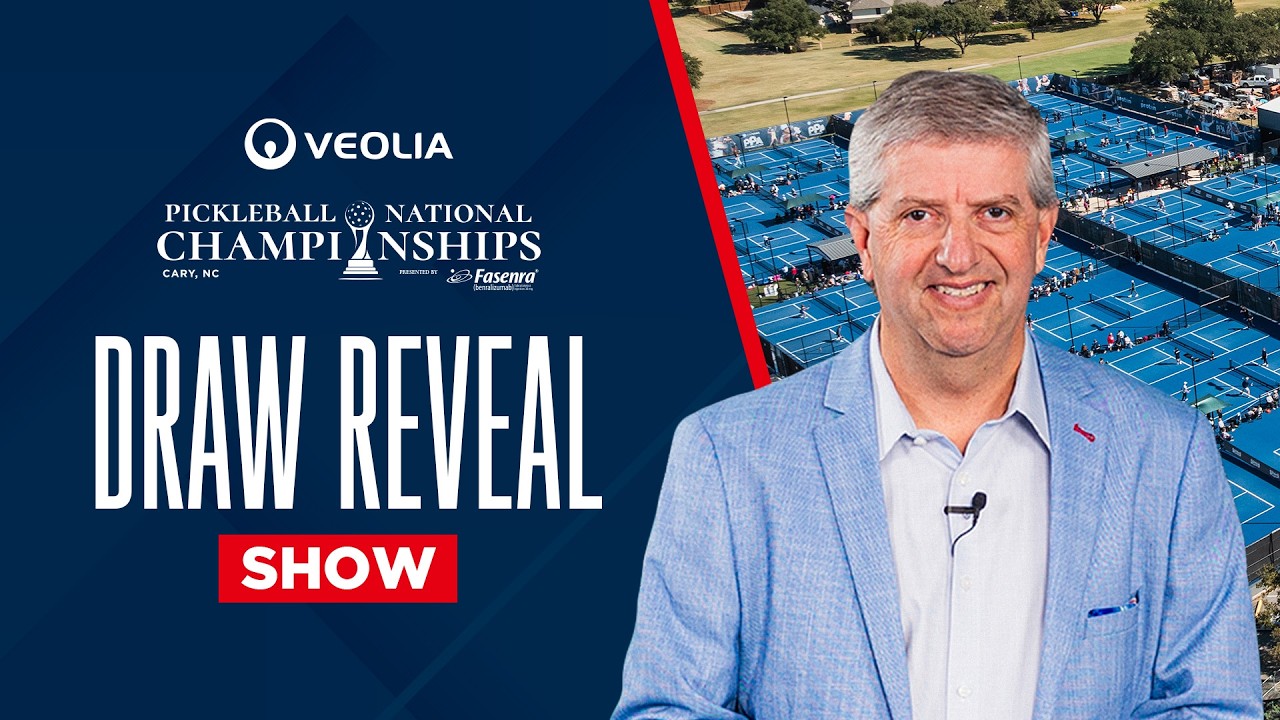 Draws Are SET for Veolia Pickleball National Championships | Draw Reveal Show | Ensure Max Protein