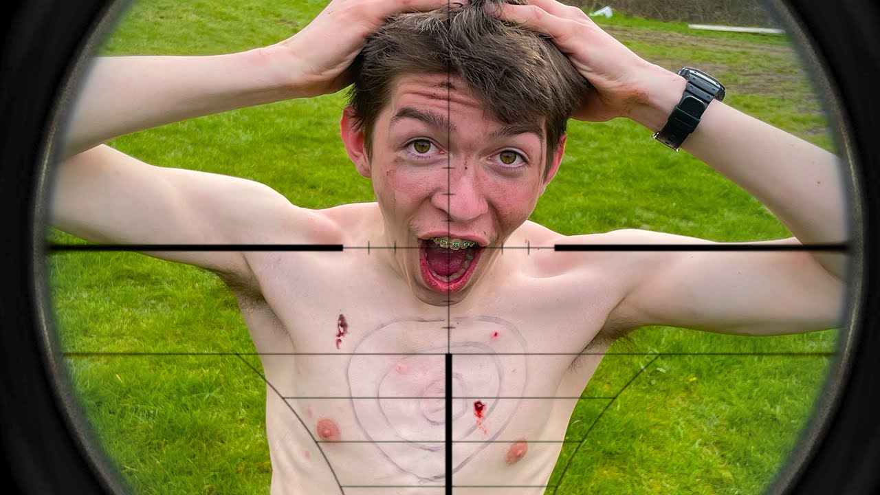 This Airsoft Player is CRAZY...