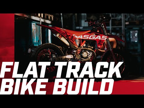 Garage build – GASGAS flat track bike