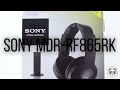 Видеообзор на Наушники SONY MDR RF865RK