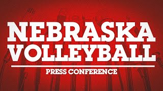🎙 Michigan State Postgame Presser | Nebraska Volleyball
