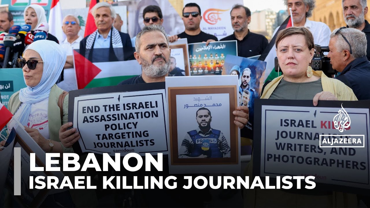 Lebanon seeks war crimes charges against Israel for killing 12 journalists