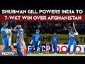 India Vs Afghanistan Highlights | Captain Gill Leads India To Win Over Afg In Rain-Affected Game