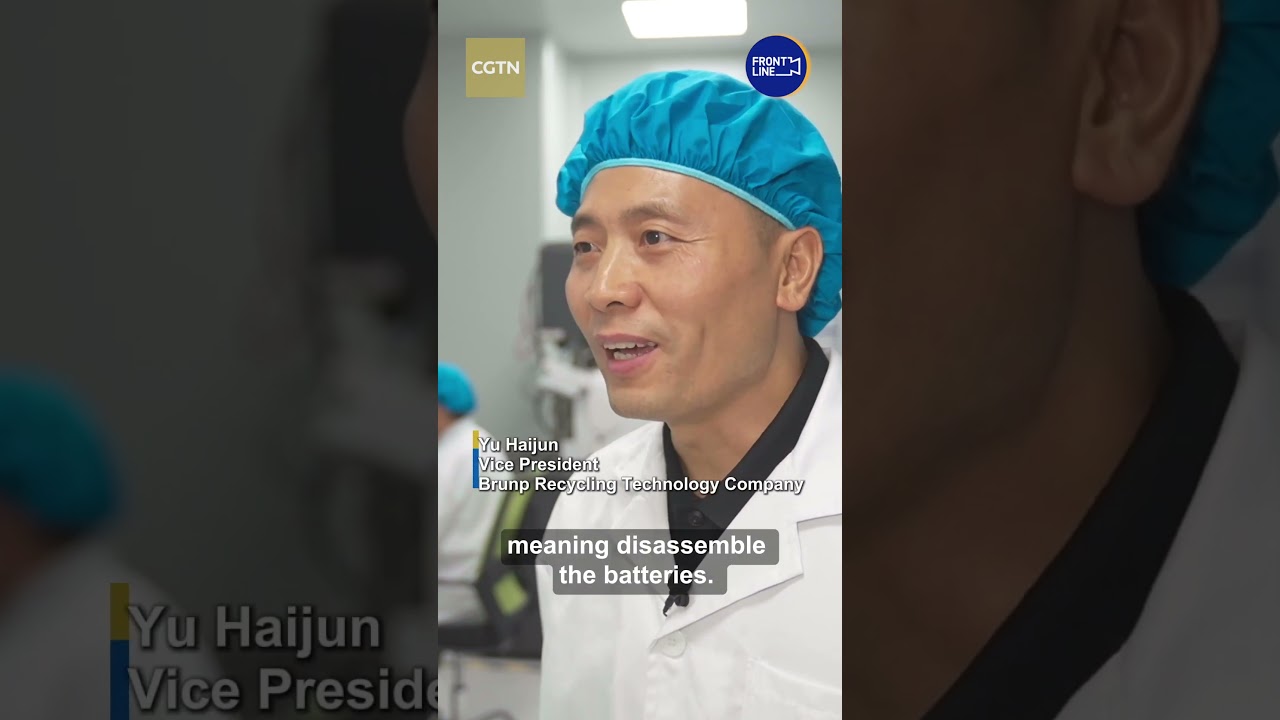 Comment une entreprise chinoise récupère plus de 99 % des métaux contenus dans les batteries