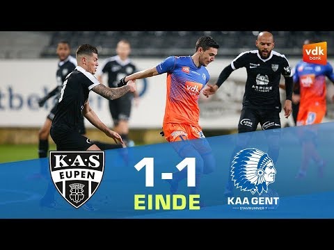 Samenvatting Eupen - KAA Gent (1-1)