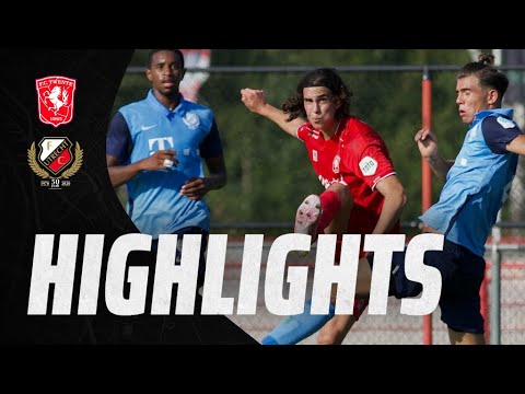 HIGHLIGHTS | Jong FC Utrecht verliest in oefenpot van FC Twente