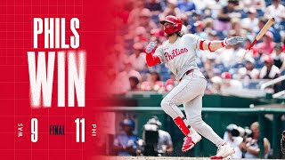 Phillies vs. Nationals Game Highlights (8/17/25) | MLB Highlights