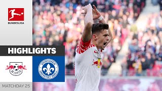 RB wins confidently against the bottom team | Leipzig — Darmstadt 2-1 | Highlights | MD 25 — 23/24