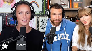 Kylie Kelce REACTS To Taylor Swift’s ‘New Heights’ Episode Surpassing Her Record