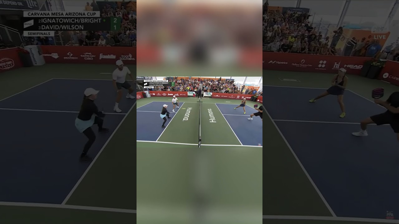 The Making of an Incredible Rally #shorts #pickleball
