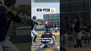 Paul Skenes learned a new pitch 😅