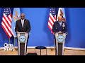 WATCH LIVE: Austin and Joint Chiefs Chair Brown hold news briefing at Pentagon