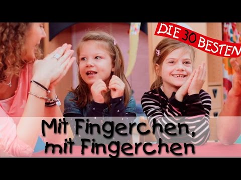 🌺 Mit Fingerchen, mit Fingerchen - Singen, Tanzen und Bewegen || Kinderlieder