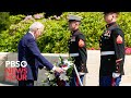 WATCH: Biden honors U.S. soldiers killed in World War I at military cemetery in France