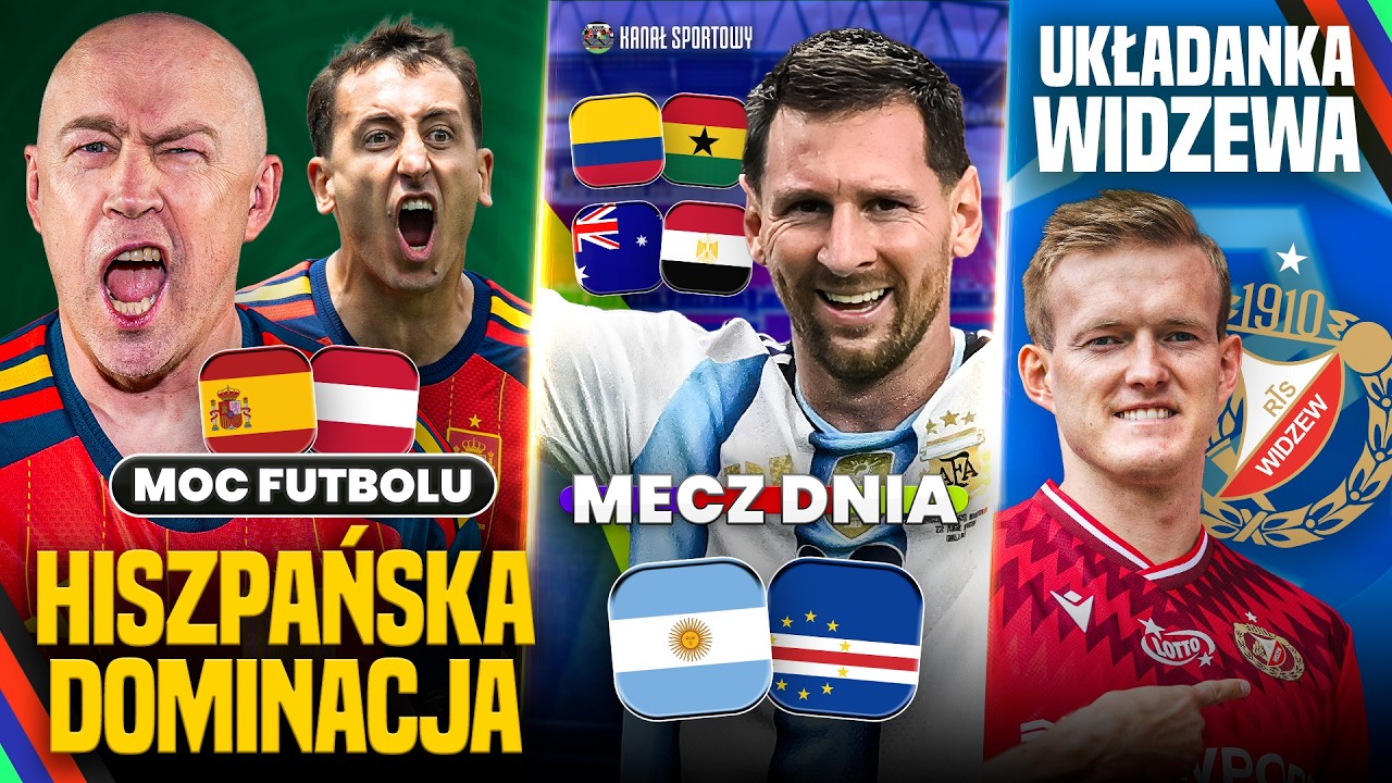Moc futbolu - hiszpania górą, wrócili ronaldo i modrić, czas na argentynę! + mecz dnia