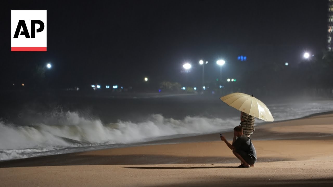 Typhoon Kalmaegi makes landfall in central Vietnam