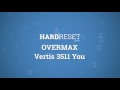 How to Hard Reset OVERMAX Vertis 3511 You - Restore / Format