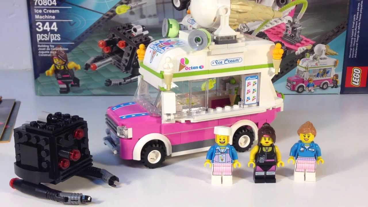 the lego movie ice cream truck