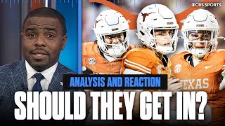 No. 16 Texas UPSETS No. 3 Texas A&M | Should Texas Make the CFP? | Game Recap