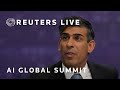 LIVE: Closing news conference at AI global summit