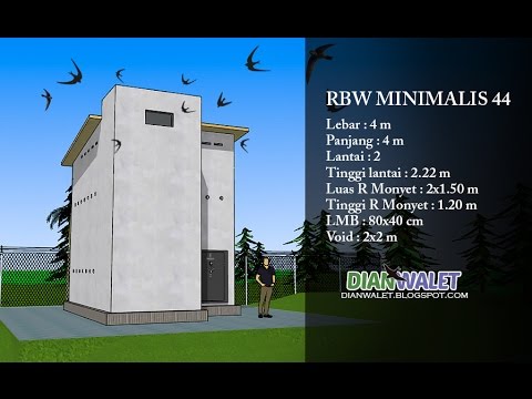 Desain Rumah Walet 4×8 – Rumah Desain Minimalis