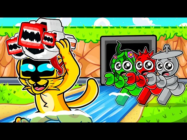 Me Hice pasar por GATO en STEAL A FISH de Roblox!