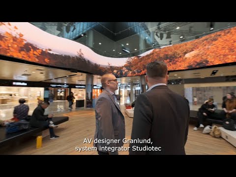 Case Study: Helsinki Airport (Finavia) | Samsung Display Solutions