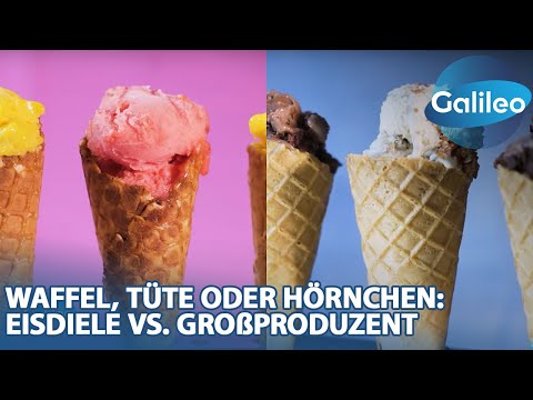 500 handgedrehte Waffeln pro Tag! Eisdiele vs. Großproduzent: Ein Blick in die Welt der Eiswaffeln