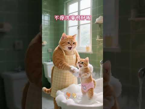 猫の動画サムネイル - 橘猫妈家的新成员 #shorts #ai #viralshorts