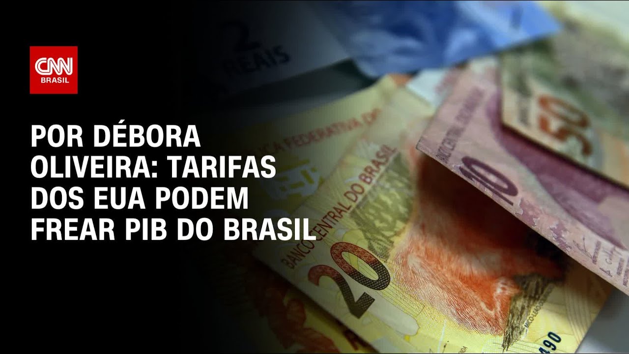 Tarifas dos EUA podem frear crescimento do PIB em 05 ponto diz XP | LIVE CNN