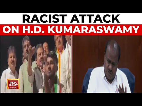 Karnataka Minister's Racist Attack On Union Minister H.D. Kumaraswamy | India Today